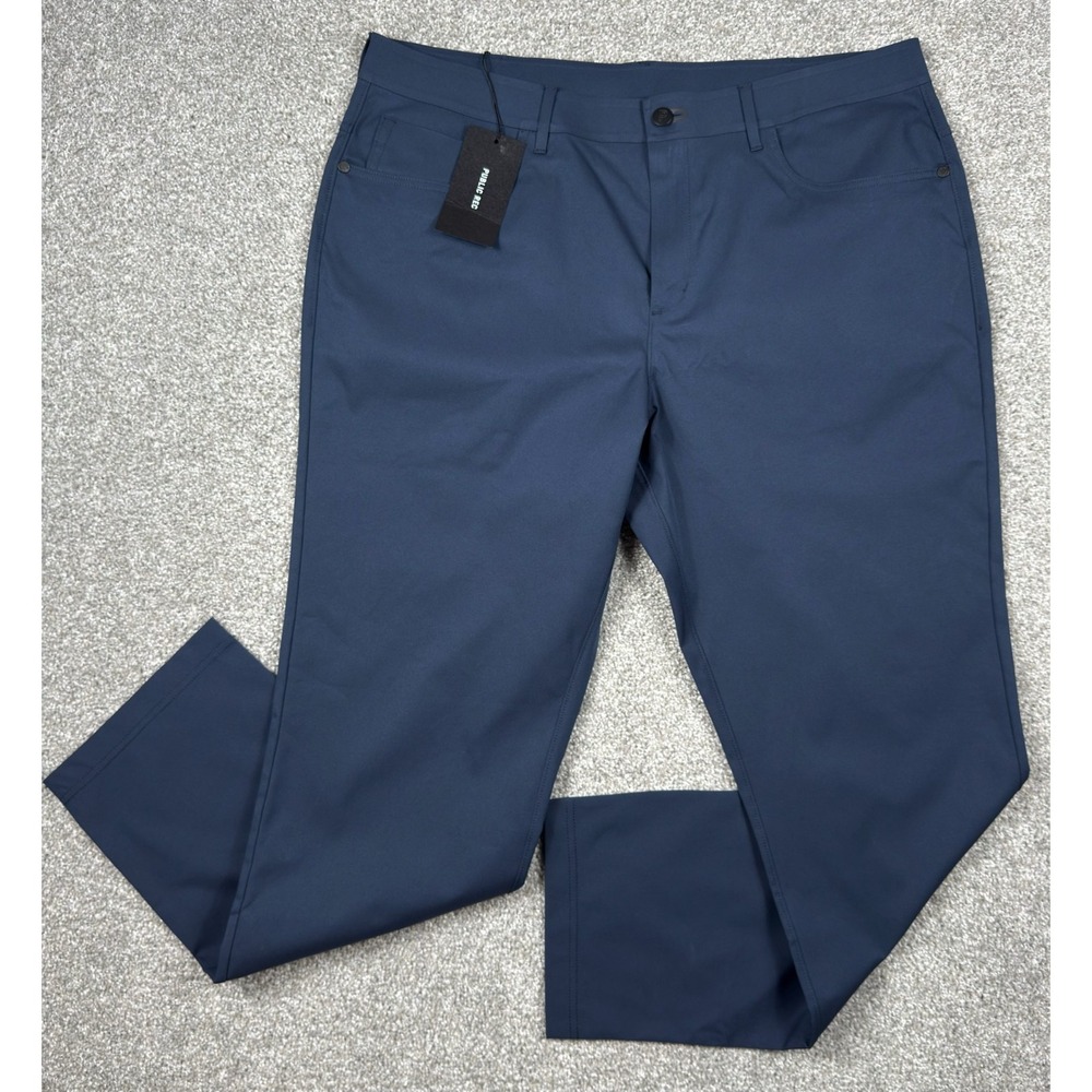Public Rec All Day Every Day Pants Mens 38x32 Blue Stretch Performance NWT